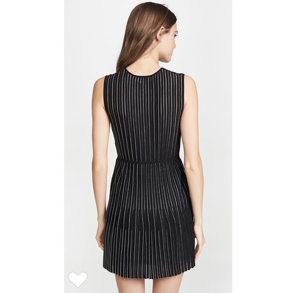 NWT Dion Lee Knit Lustrate Godet Pleat Mini Dress - Picture 6 of 10